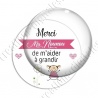 Image digitale - Merci ma nounou de m'aider à grandir