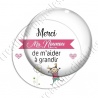 Image digitale - Merci ma nounou de m'aider à grandir
