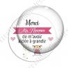 Image digitale - Merci ma nounou de m'avoir aidée à grandir