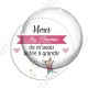 Image digitale - Merci ma nounou de m'avoir aidée à grandir