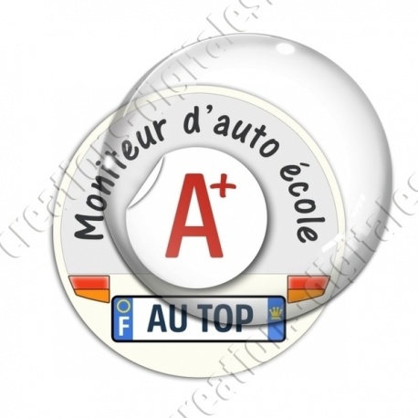 Image digitale - Moniteur d'auto école au top