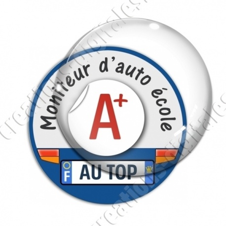 Image digitale - Moniteur d'auto école au top