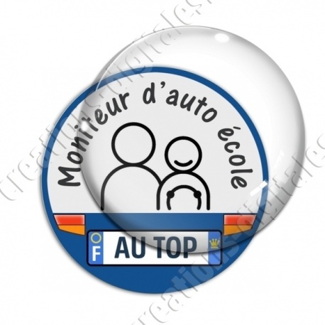 Image digitale - Moniteur d'auto école au top