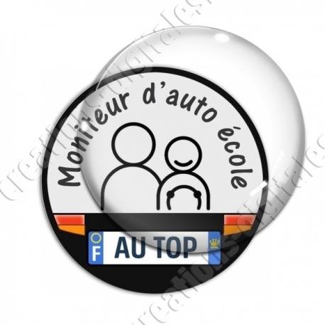 Image digitale - Moniteur d'auto école au top