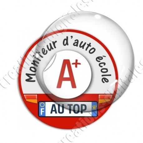 Image digitale - Moniteur d'auto école au top
