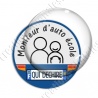 Image digitale - Moniteur d'auto école qui déchire
