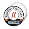 Image digitale - Moniteur d'auto école qui déchire