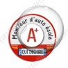 Image digitale - Moniteur d'auto école qui déchire