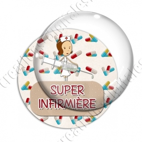 Image digitale - Super infirmière