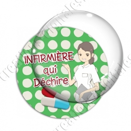 Image digitale - Infirmière qui déchire