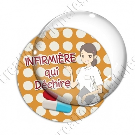 Image digitale - Infirmière qui déchire