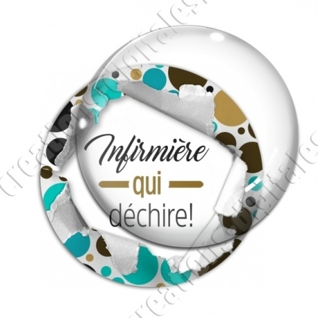 Image digitale - Infirmière qui déchire