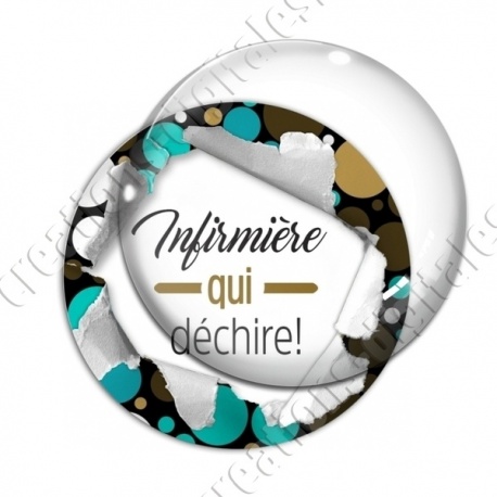 Image digitale - Infirmière qui déchire