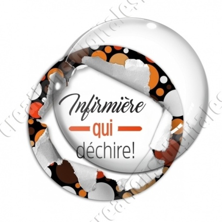 Image digitale - Infirmière qui déchire