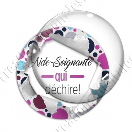Image digitale - Aide-soignante qui déchire