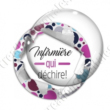 Image digitale - Infirmière qui déchire