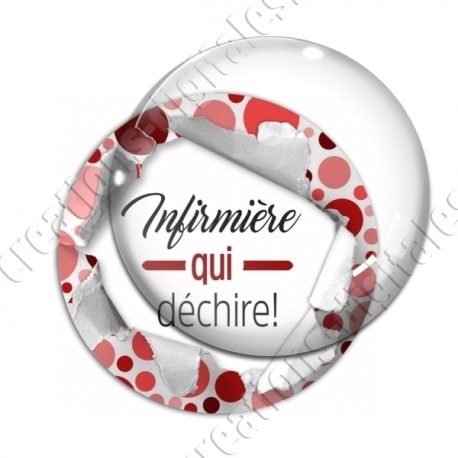 Image digitale - Infirmière qui déchire