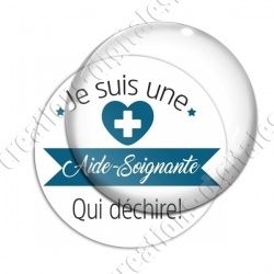 Image digitale - Je suis une aide-soignante qui déchire
