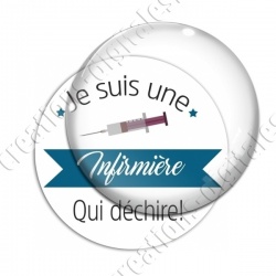 Image digitale - Je suis une infirmière qui déchire