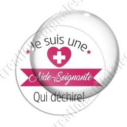 Image digitale - Je suis une aide-soignante qui déchire