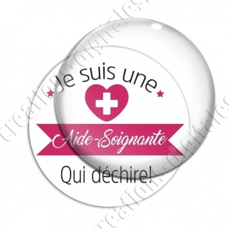 Image digitale - Je suis une aide-soignante qui déchire