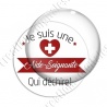 Image digitale - Je suis une aide-soignante qui déchire