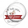 Image digitale - Je suis une sage-femme qui déchire