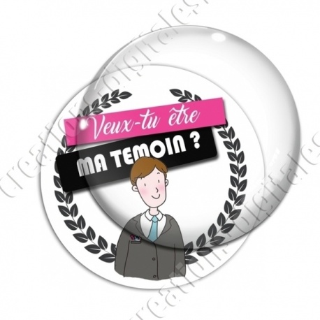 Image digitale - Veux tu être ma témoin