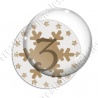 Image digitale - Avent 03 or et blanc