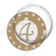 Image digitale - Avent 04 or et blanc
