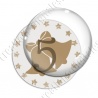 Image digitale - Avent 05 or et blanc