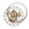 Image digitale - Avent 09 or et blanc