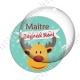 Image digitale - Joyeux Noël Maitre fond renne