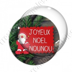 Image digitale - Joyeux Noël nounou Sapin 02