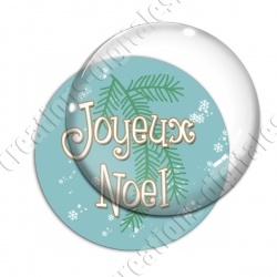 Image digitale - Joyeux Noël - Branche sapin