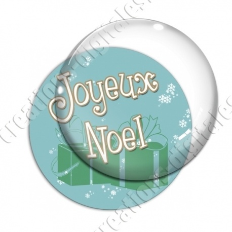 Image digitale - Joyeux Noël - Cadeaux verts