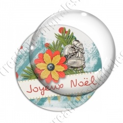 Image digitale - Joyeux Noël - Bijou Père Noël 02
