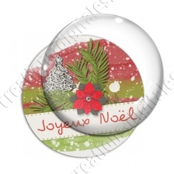 Image digitale - Joyeux Noël - Bijou Sapin