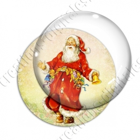 Image digitale - Père Noël - Vintage 04