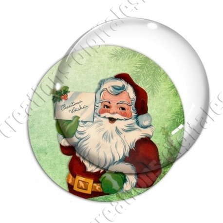 Image digitale - Père Noël - Vintage 06