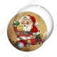 Image digitale - Père Noël - Vintage 11