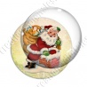 Image digitale - Père Noël - Vintage 12