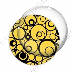 Image digitale - Ronds effet arabesques