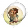 Image digitale - Vintage enfant - Noël 02