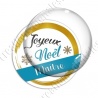 Image digitale - Joyeux noel Maitre bleu et or