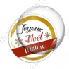 Image digitale - Joyeux noel Maitre rouge et or