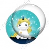 Image digitale - Licorne assise