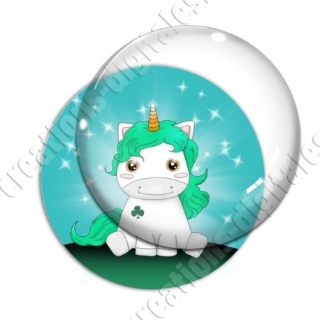 Image digitale - Licorne assise