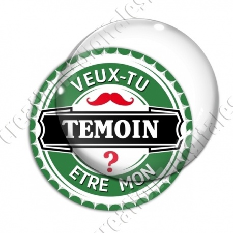 Image digitale - Veux tu être mon témoin - capsule