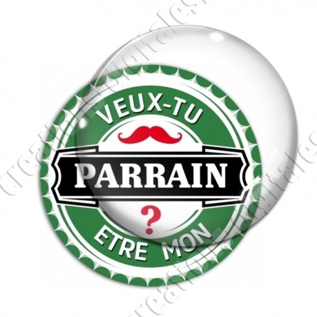 Image digitale - Veux tu être mon parrain - capsule